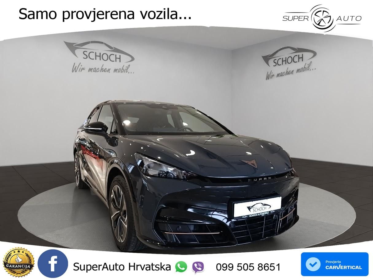 Cupra Tavascan 82 kWh (340 KS)  4WD VZ MATRIX+GR SJED+KAM
