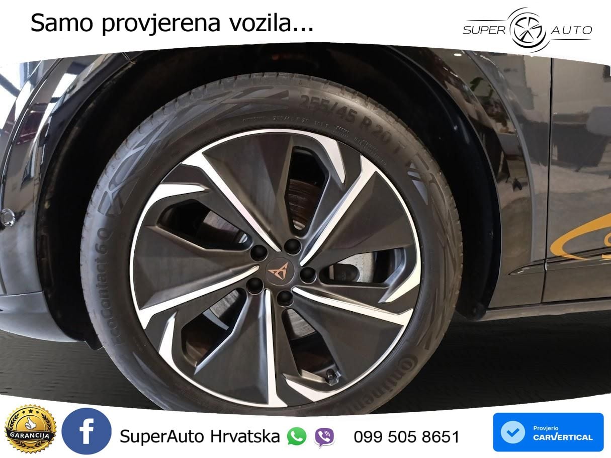 Cupra Tavascan 82 kWh (340 KS)  4WD VZ MATRIX+GR SJED+KAM
