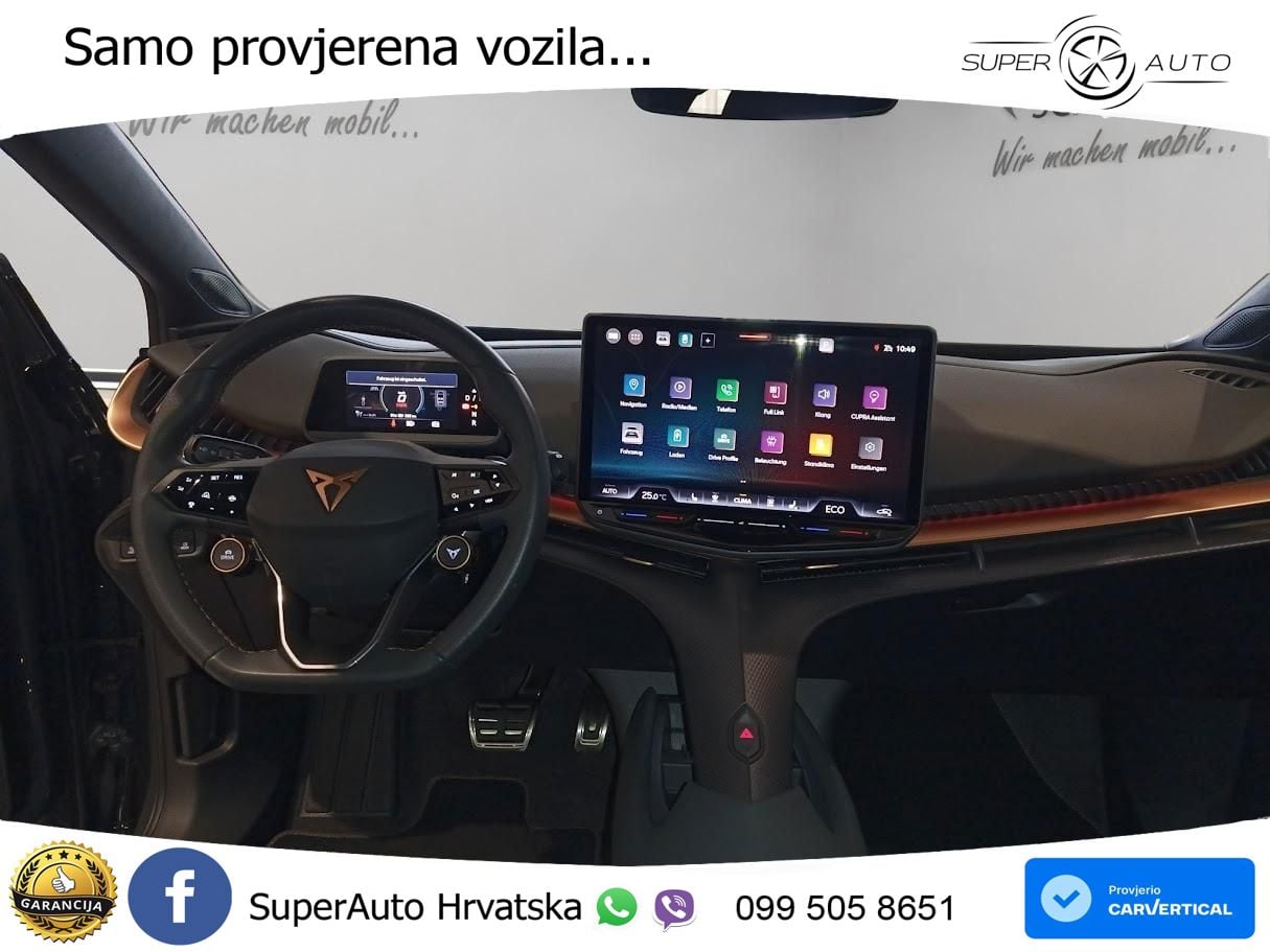 Cupra Tavascan 82 kWh (340 KS)  4WD VZ MATRIX+GR SJED+KAM
