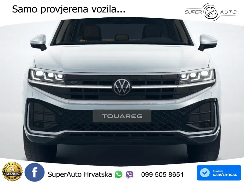 Volkswagen Touareg 3.0 V6 TDI (286 KS) 4MOTION Tiptronic R-Line ZRAČNI+ACC+4xGR SJED+KAM