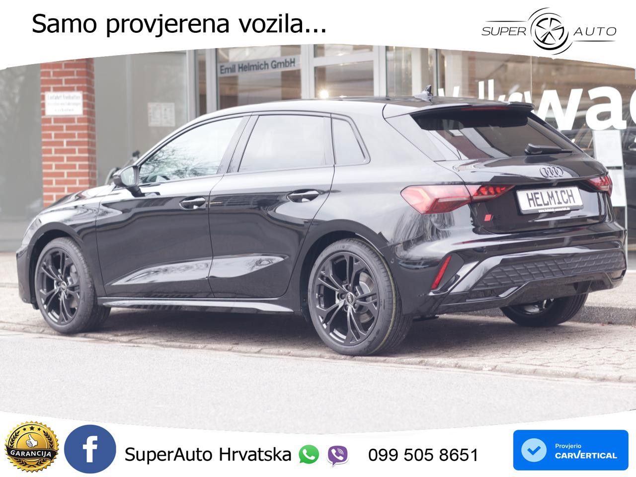 Audi A3 35 TFSI (150 KS) S tronic S line LED+GR SJED+ACC