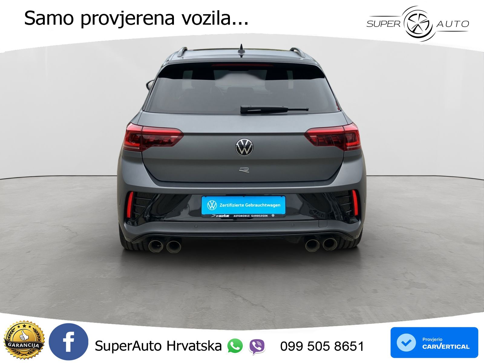 Volkswagen T-Roc I R 2.0 TSI (300 KS) OPF 4M DSG LED+GR SJED+ACC
