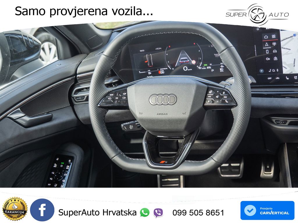 Audi A6 2.0 TDI (204 KS) quattro S tronic ZRAČNI+ACC+GR SJED+KAM+PANO