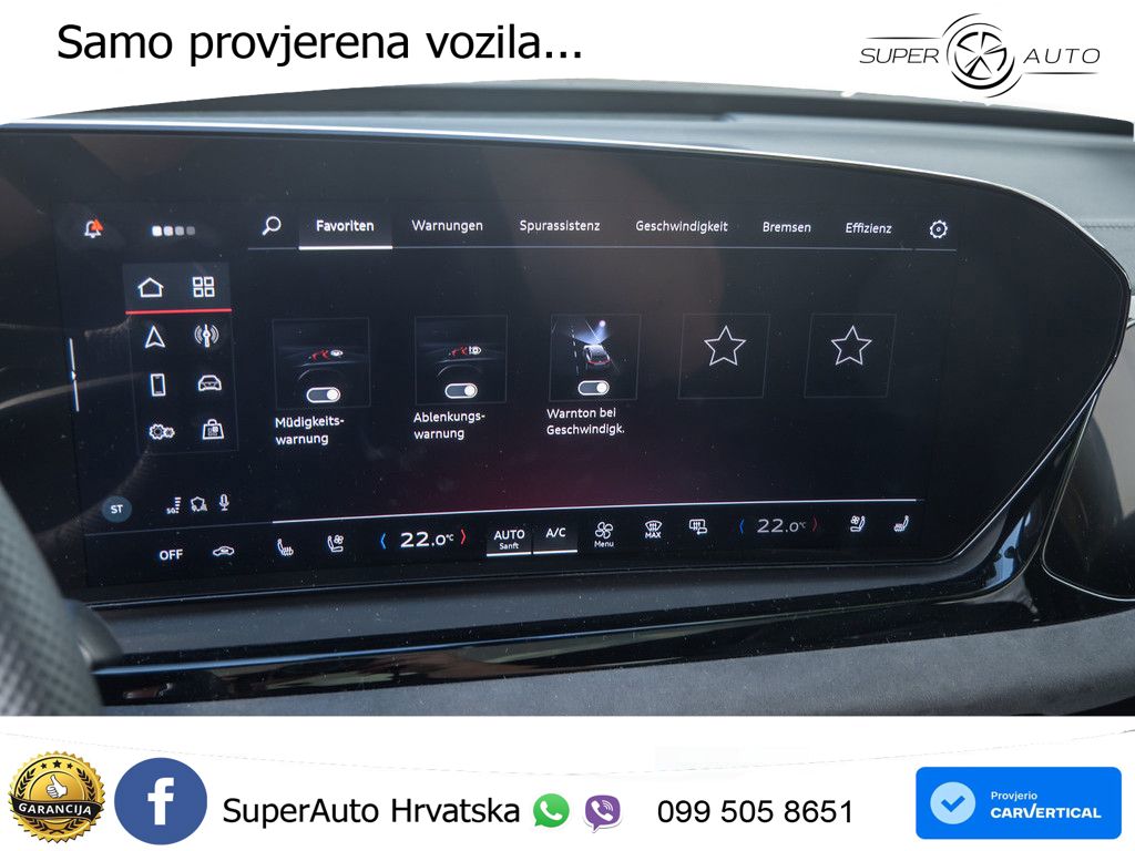 Audi A6 2.0 TDI (204 KS) quattro S tronic ZRAČNI+ACC+GR SJED+KAM+PANO