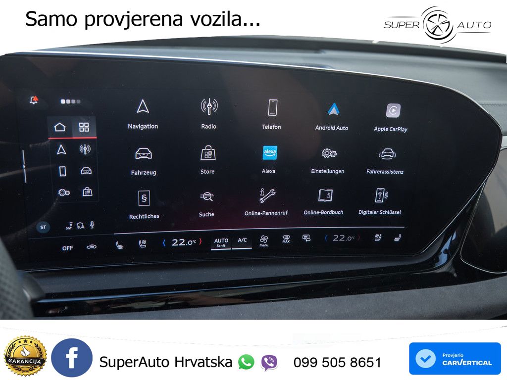 Audi A6 2.0 TDI (204 KS) quattro S tronic ZRAČNI+ACC+GR SJED+KAM+PANO
