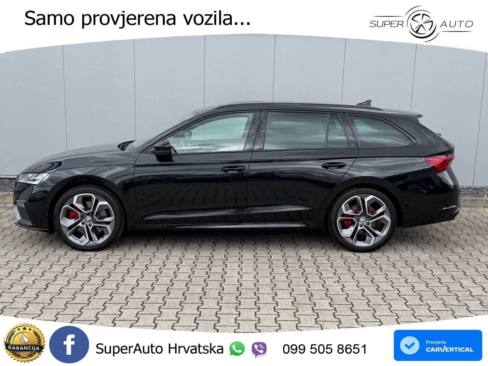 Škoda Octavia Combi RS 2.0 TSI (245 KS) DSG LED+GR SJED+ACC