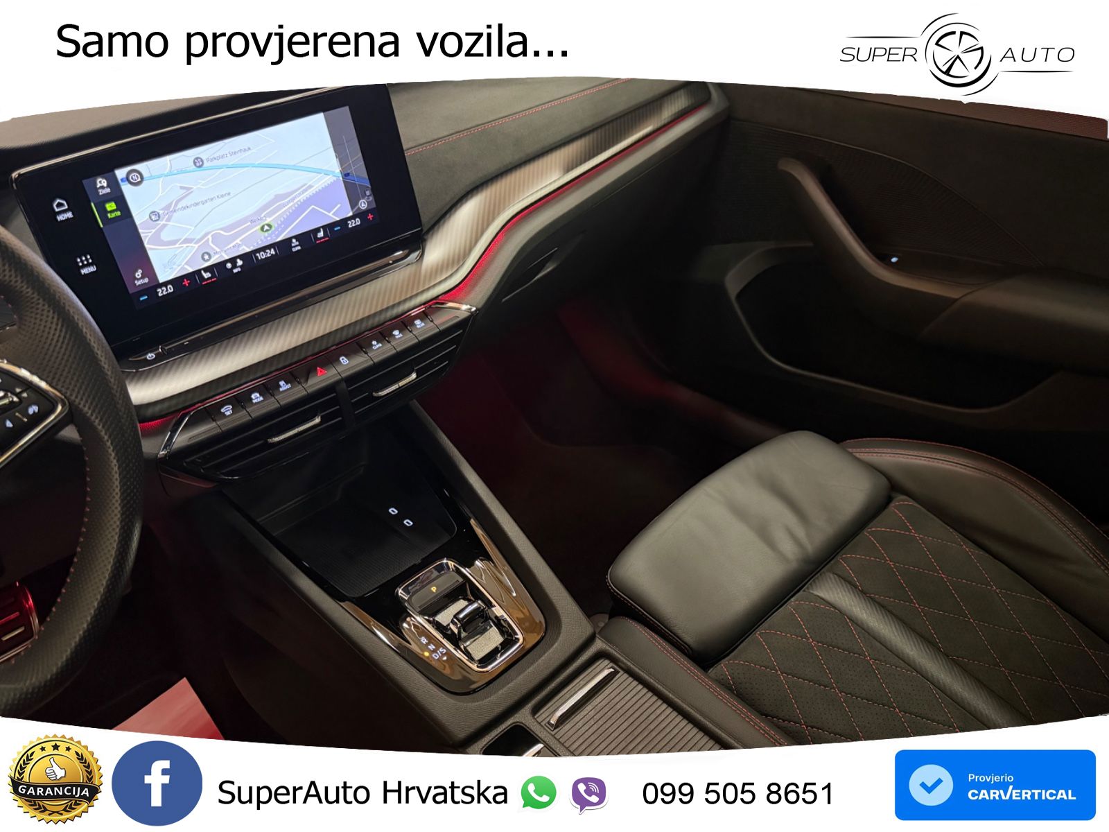 Škoda Octavia Combi RS 2.0 TSI (245 KS) DSG LED+GR SJED+ACC