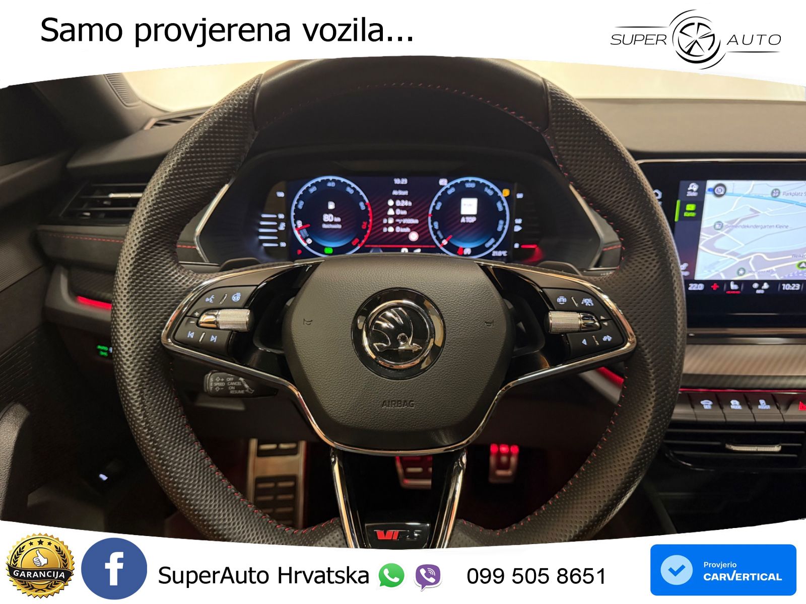 Škoda Octavia Combi RS 2.0 TSI (245 KS) DSG LED+GR SJED+ACC