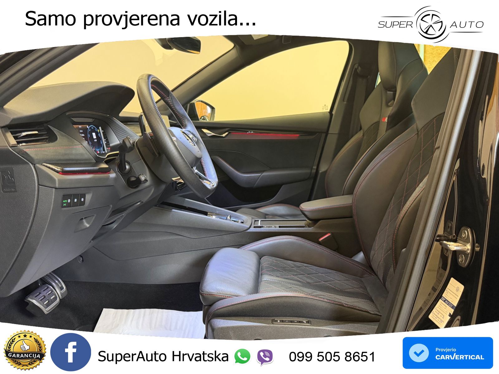 Škoda Octavia Combi RS 2.0 TSI (245 KS) DSG LED+GR SJED+ACC