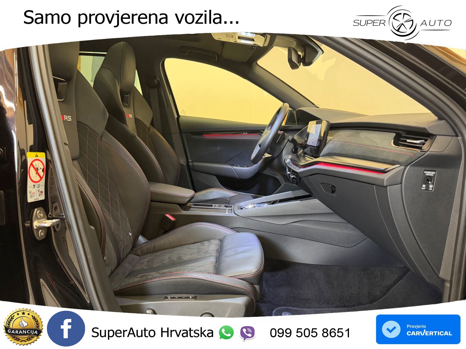 Škoda Octavia Combi RS 2.0 TSI (245 KS) DSG LED+GR SJED+ACC