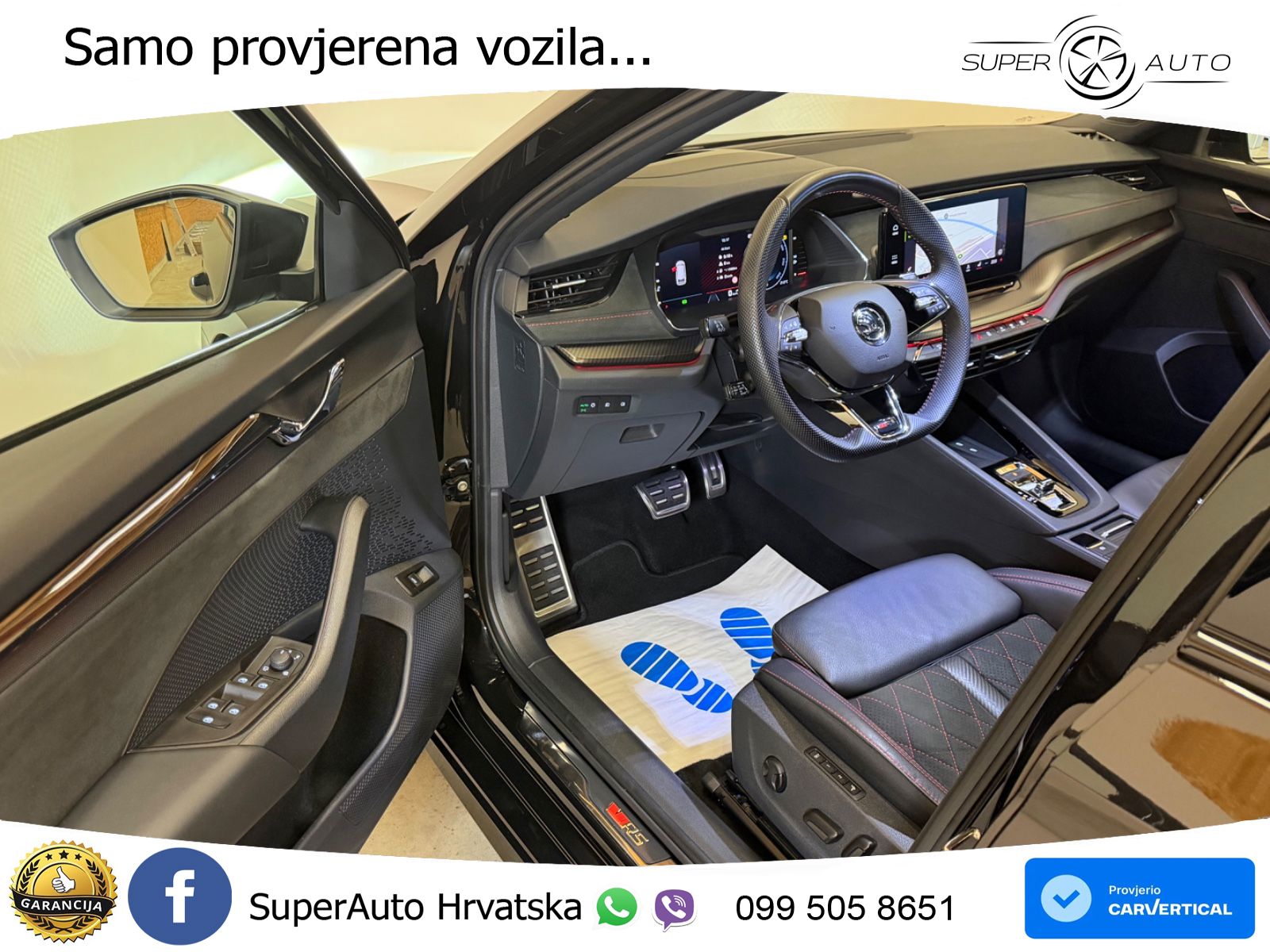Škoda Octavia Combi RS 2.0 TSI (245 KS) DSG LED+GR SJED+ACC