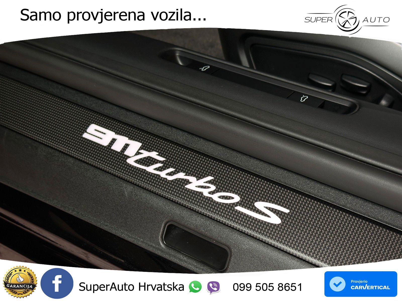 Porsche 911 Turbo S 3.8 (650 KS) PDK ZRAČNI+ACC+GR SJED+KAM