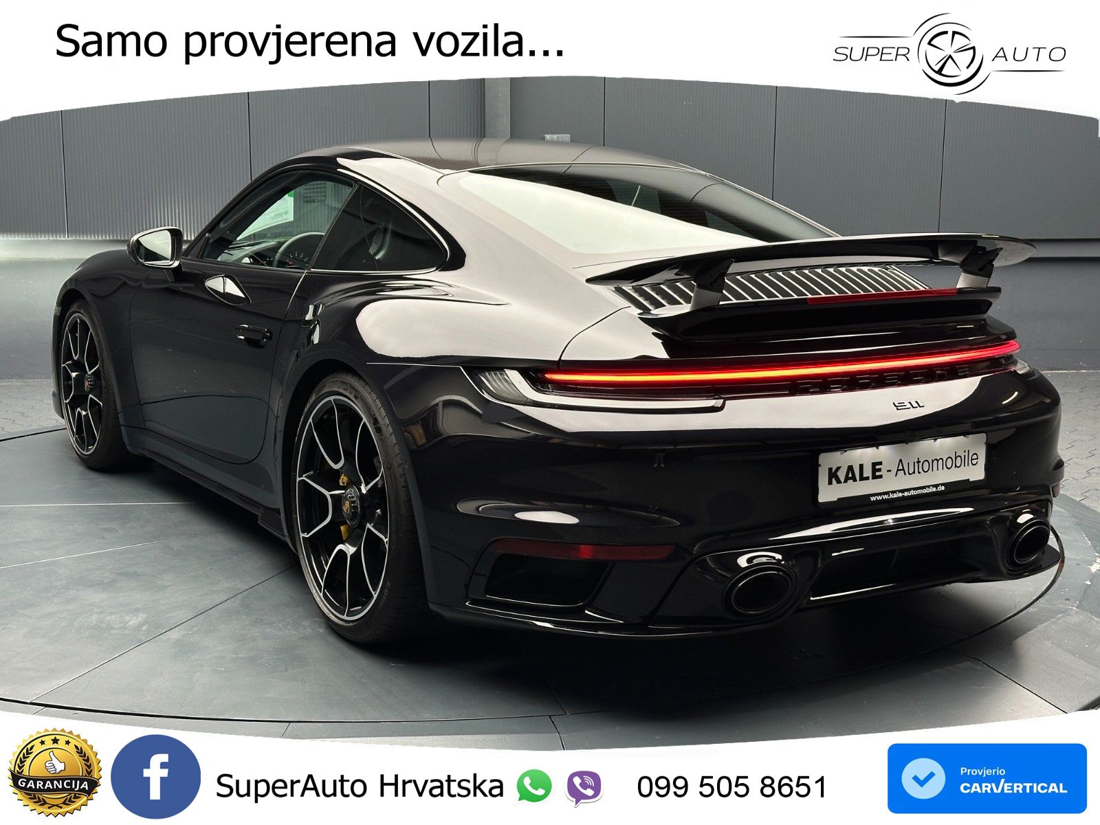 Porsche 911 Turbo S 3.8 (650 KS) PDK ZRAČNI+ACC+GR SJED+KAM