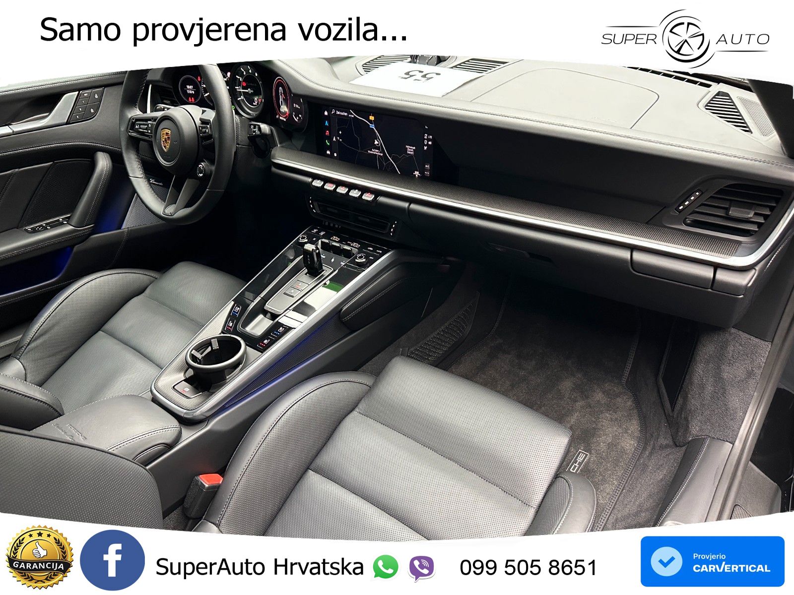 Porsche 911 Turbo S 3.8 (650 KS) PDK ZRAČNI+ACC+GR SJED+KAM