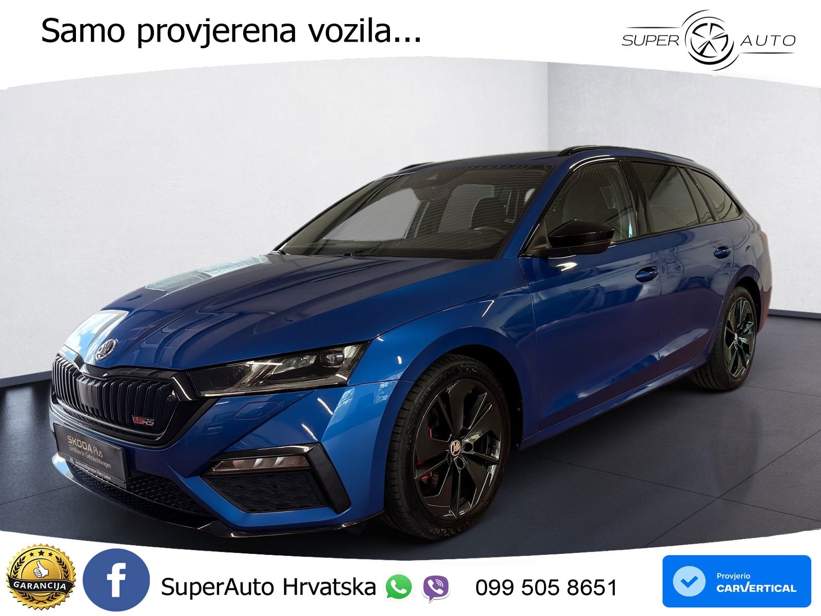 Škoda Octavia Combi RS 2.0 TDI (200 KS) DSG