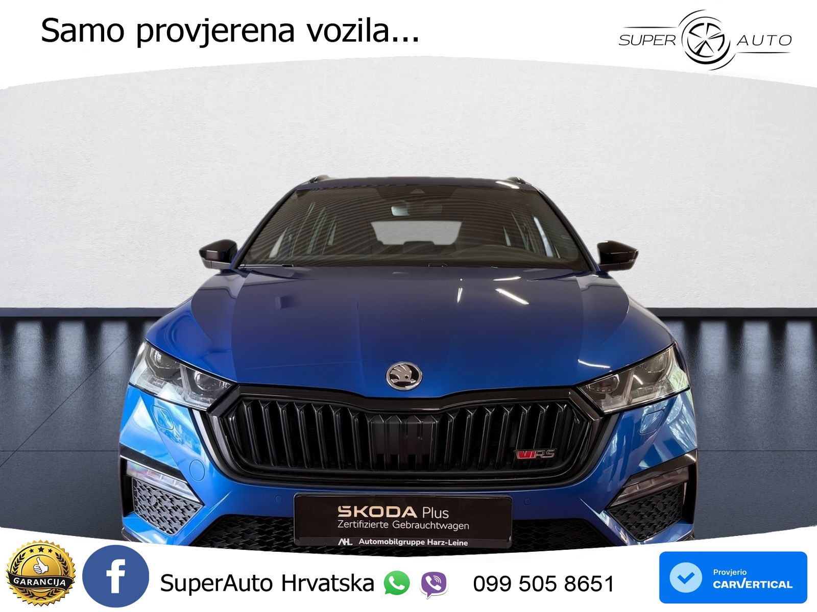 Škoda Octavia Combi RS 2.0 TDI (200 KS) DSG