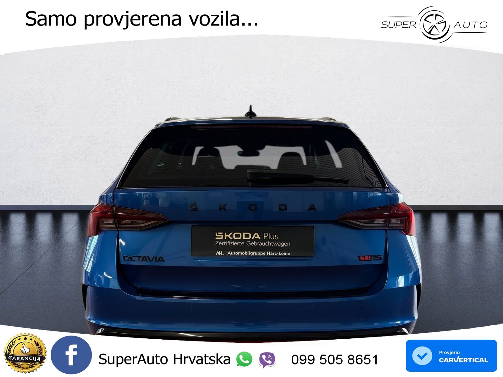 Škoda Octavia Combi RS 2.0 TDI (200 KS) DSG