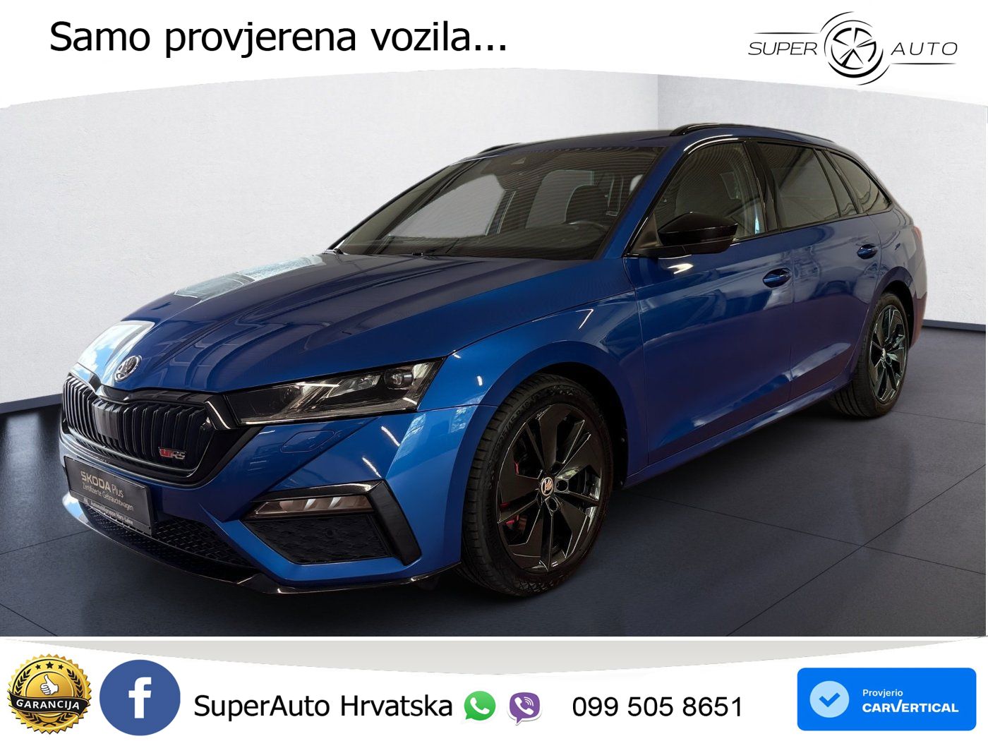 Škoda Octavia Combi RS 2.0 TDI (200 KS) DSG