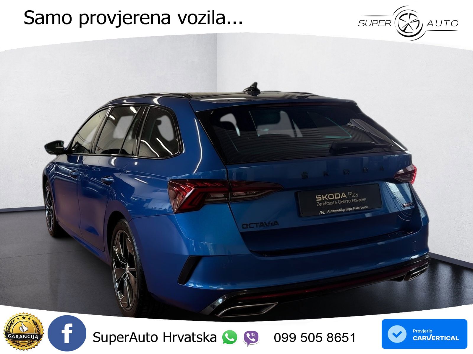 Škoda Octavia Combi RS 2.0 TDI (200 KS) DSG