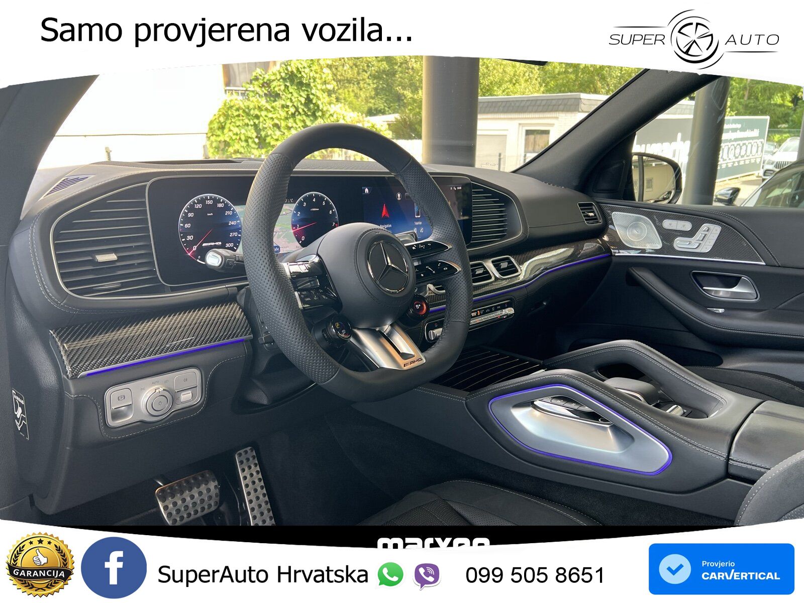 Mercedes-Benz GLS AMG GLS 63 V8 EQ Boost 4MATIC+ AMG SPEEDSHIFT TCT 9G ACC+HEAD+4xGR SJED+360+PANO