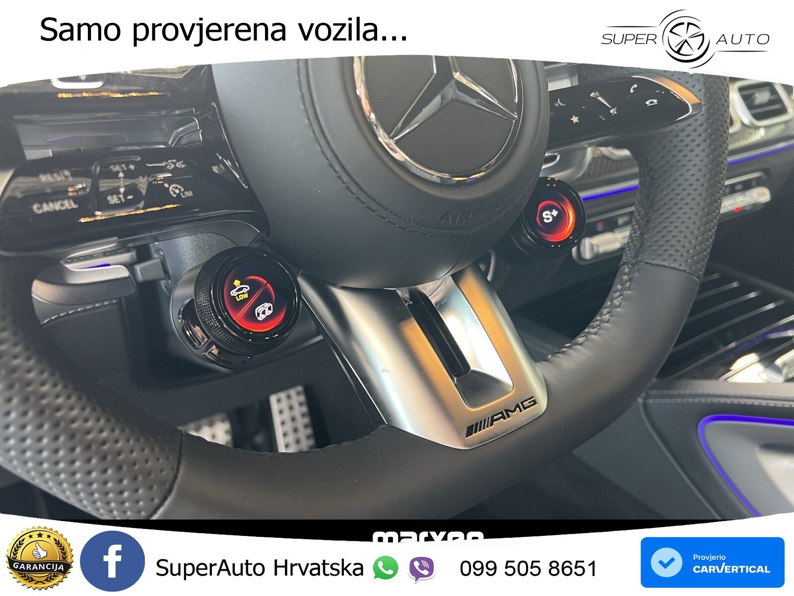 Mercedes-Benz GLS AMG GLS 63 V8 EQ Boost 4MATIC+ AMG SPEEDSHIFT TCT 9G ACC+HEAD+4xGR SJED+360+PANO