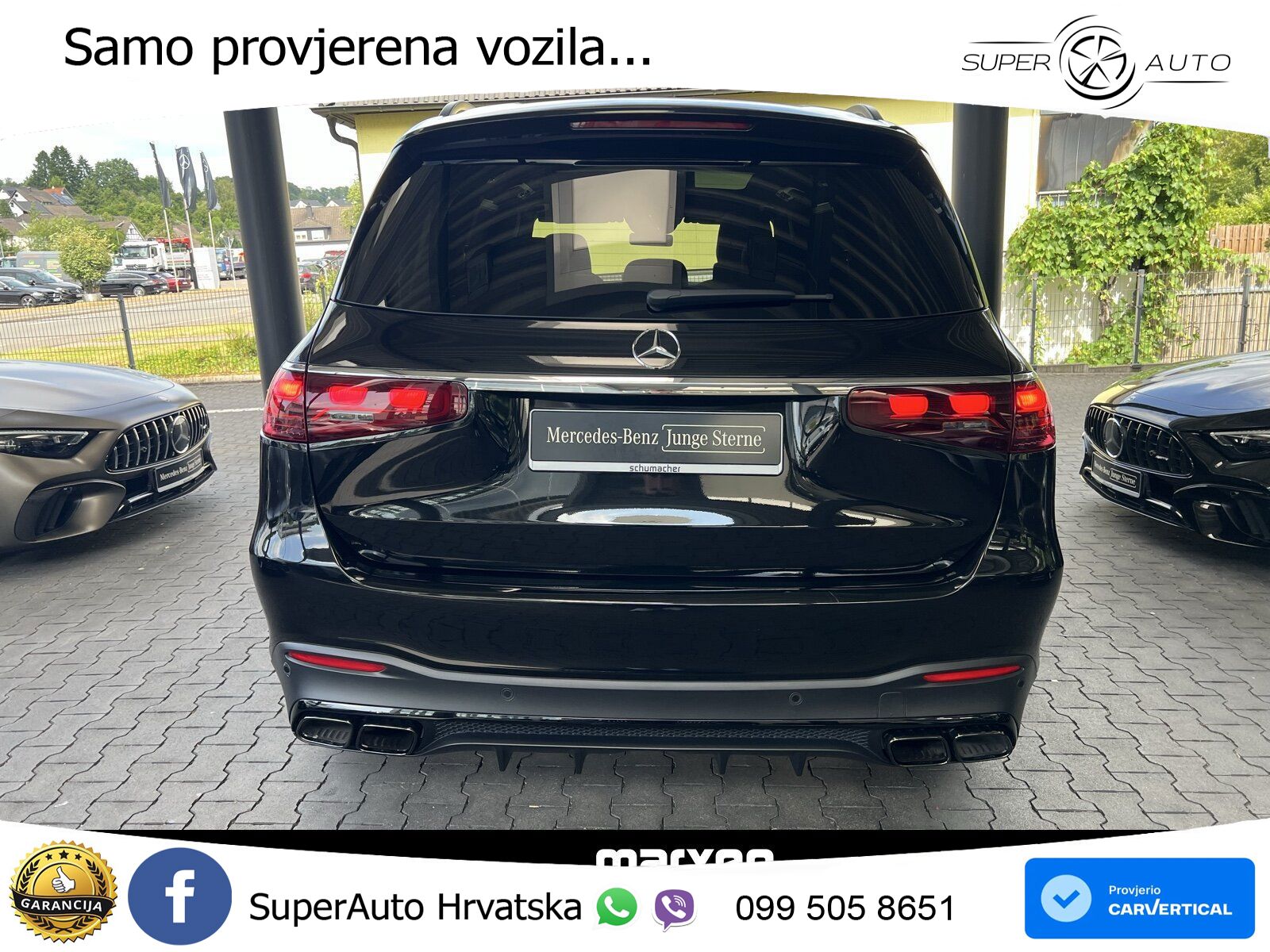 Mercedes-Benz GLS AMG GLS 63 V8 EQ Boost 4MATIC+ AMG SPEEDSHIFT TCT 9G ACC+HEAD+4xGR SJED+360+PANO