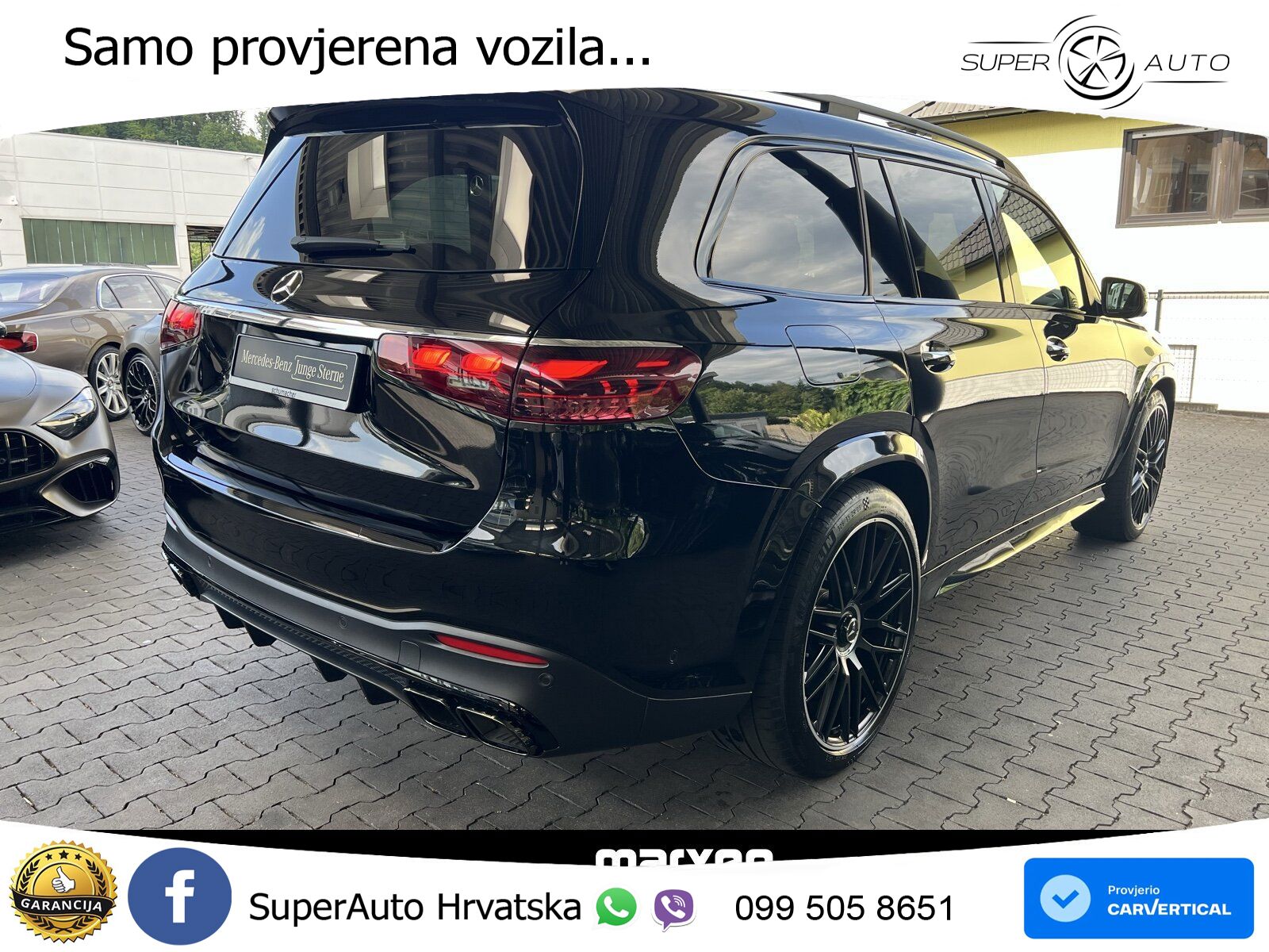 Mercedes-Benz GLS AMG GLS 63 V8 EQ Boost 4MATIC+ AMG SPEEDSHIFT TCT 9G ACC+HEAD+4xGR SJED+360+PANO