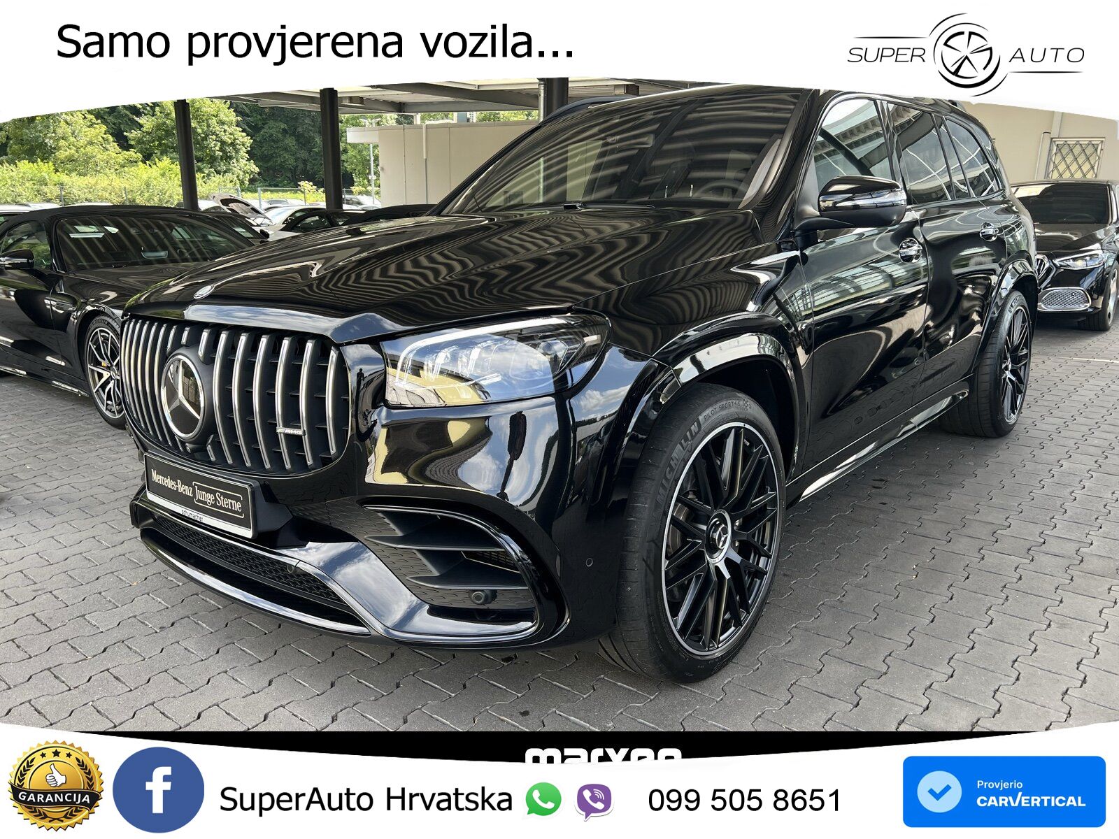 Mercedes-Benz GLS AMG GLS 63 V8 EQ Boost 4MATIC+ AMG SPEEDSHIFT TCT 9G ACC+HEAD+4xGR SJED+360+PANO