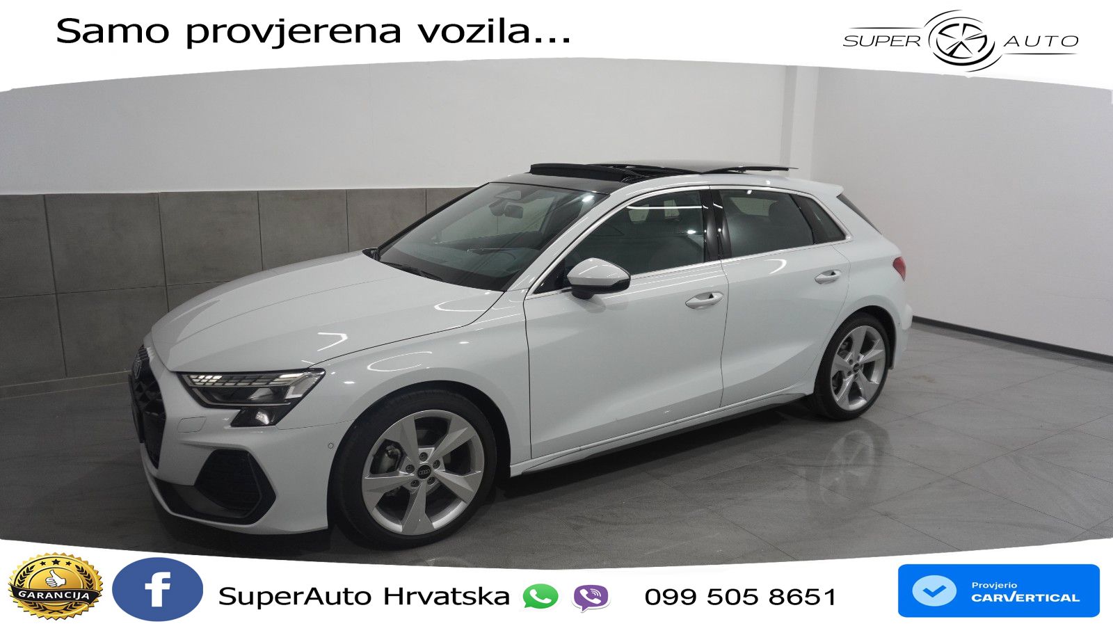 Audi A3 35 TFSI (150 KS) S tronic S line LED+GR SJED+ACC