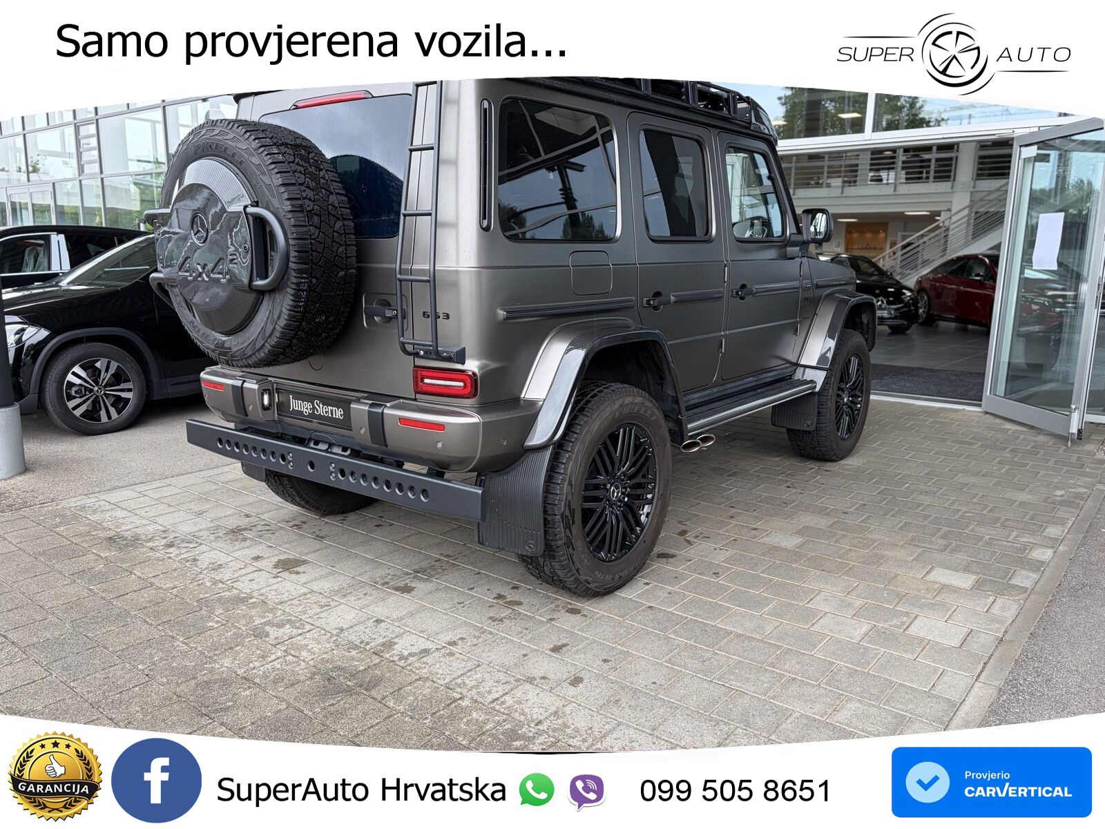 Mercedes AMG G 63 Long V8 (585 KS) 4MATIC 9G-TRONIC AMG SPEEDSHIFT PLUS