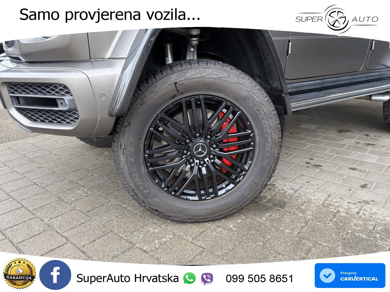 Mercedes AMG G 63 Long V8 (585 KS) 4MATIC 9G-TRONIC AMG SPEEDSHIFT PLUS