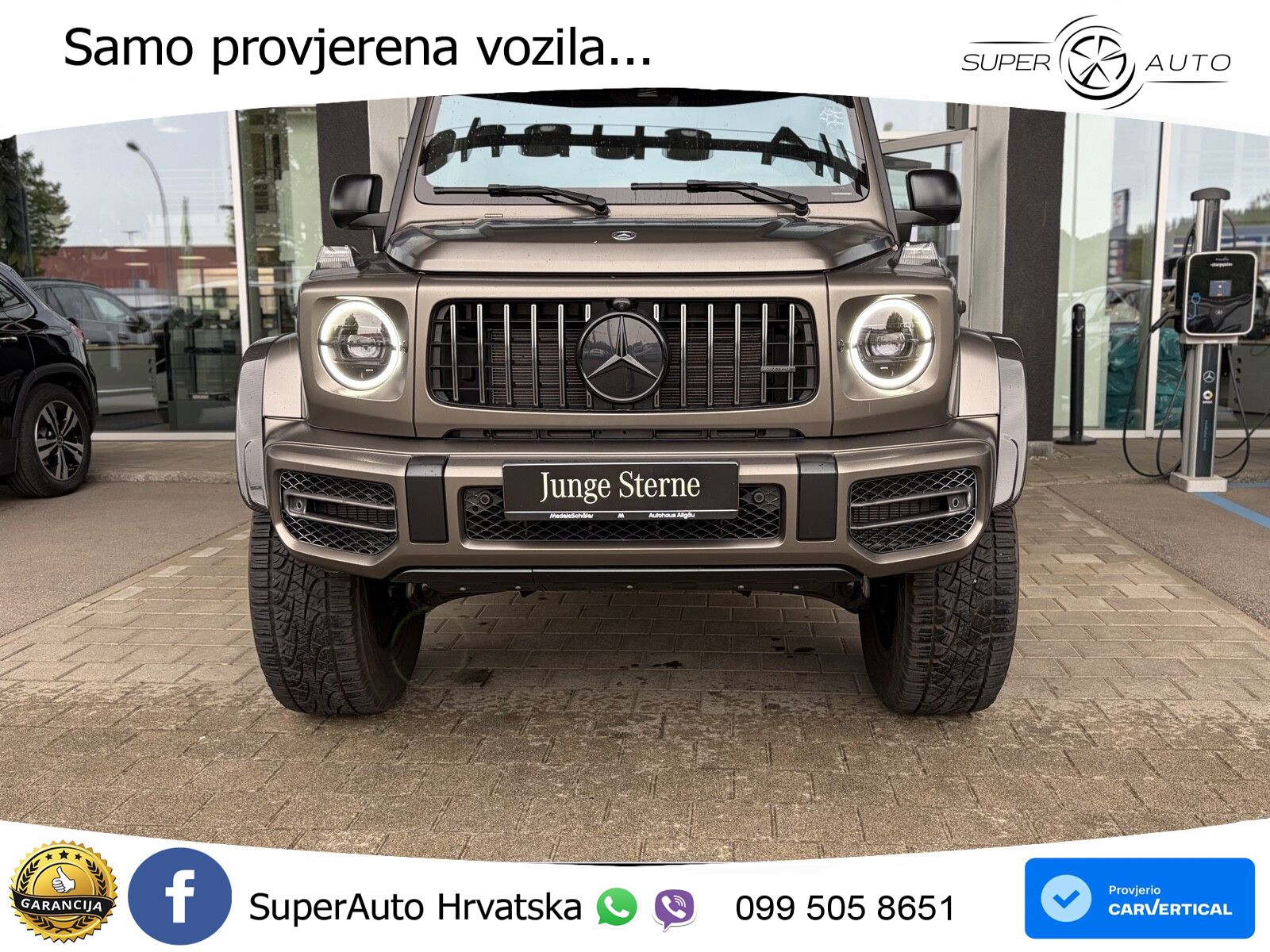 Mercedes AMG G 63 Long V8 (585 KS) 4MATIC 9G-TRONIC AMG SPEEDSHIFT PLUS