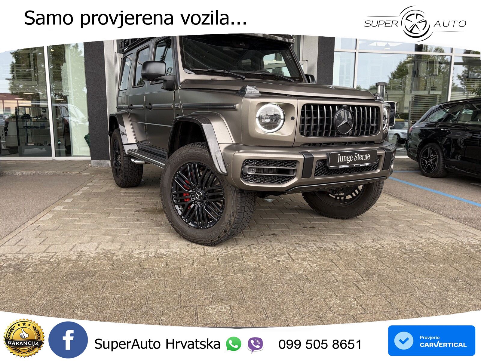 Mercedes AMG G 63 Long V8 (585 KS) 4MATIC 9G-TRONIC AMG SPEEDSHIFT PLUS