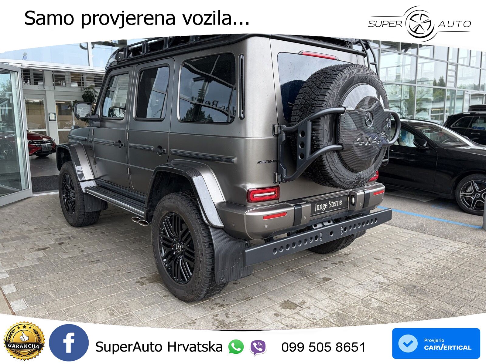 Mercedes AMG G 63 Long V8 (585 KS) 4MATIC 9G-TRONIC AMG SPEEDSHIFT PLUS