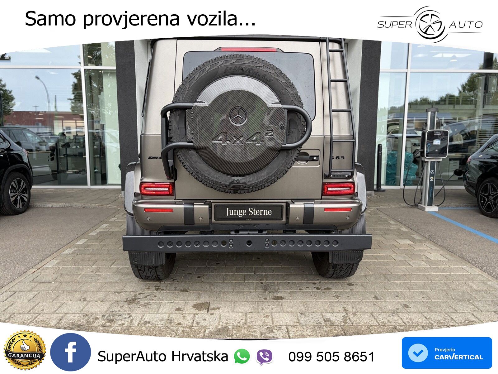 Mercedes AMG G 63 Long V8 (585 KS) 4MATIC 9G-TRONIC AMG SPEEDSHIFT PLUS