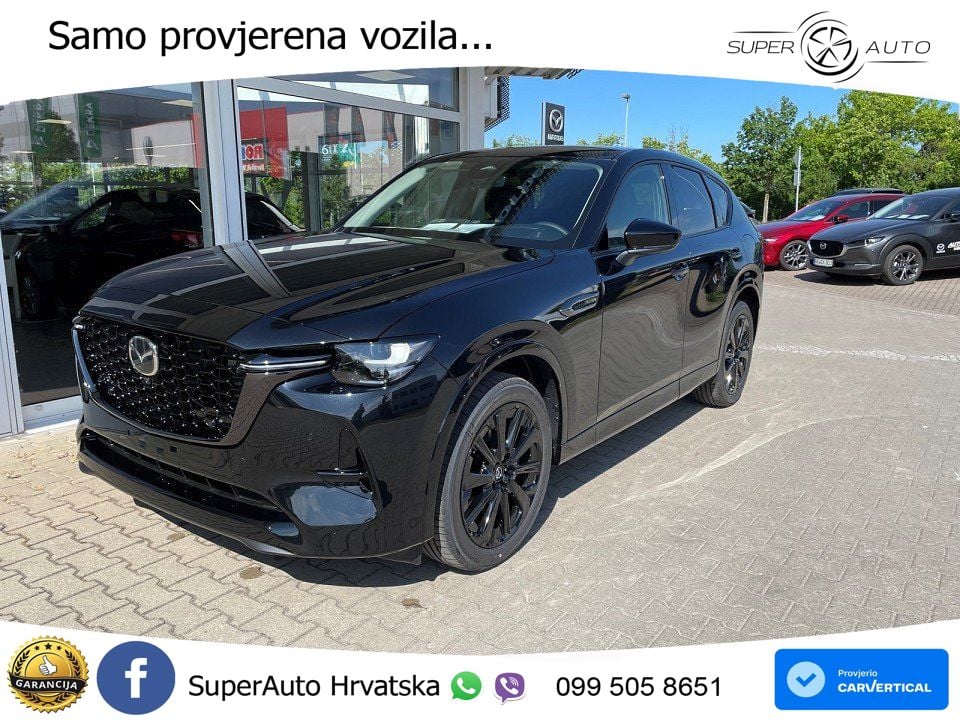 Mazda CX-60 3.3 e-Skyactiv D (254 KS) AWD Automatic MATRIX+GR SJED+KAM