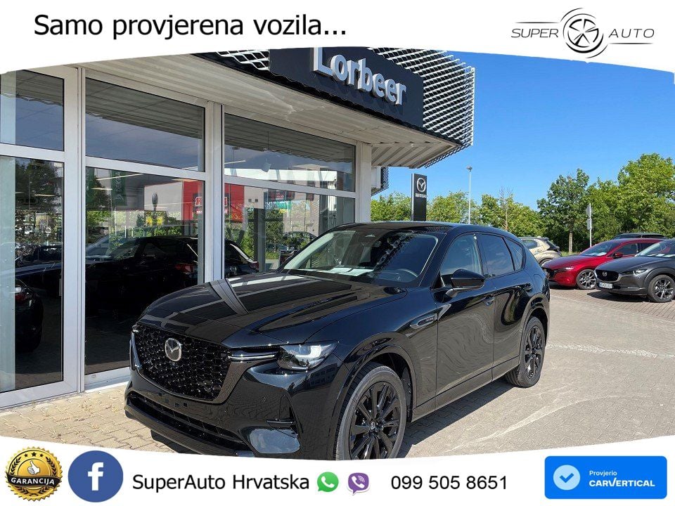 Mazda CX-60 3.3 e-Skyactiv D (254 KS) AWD Automatic MATRIX+GR SJED+KAM
