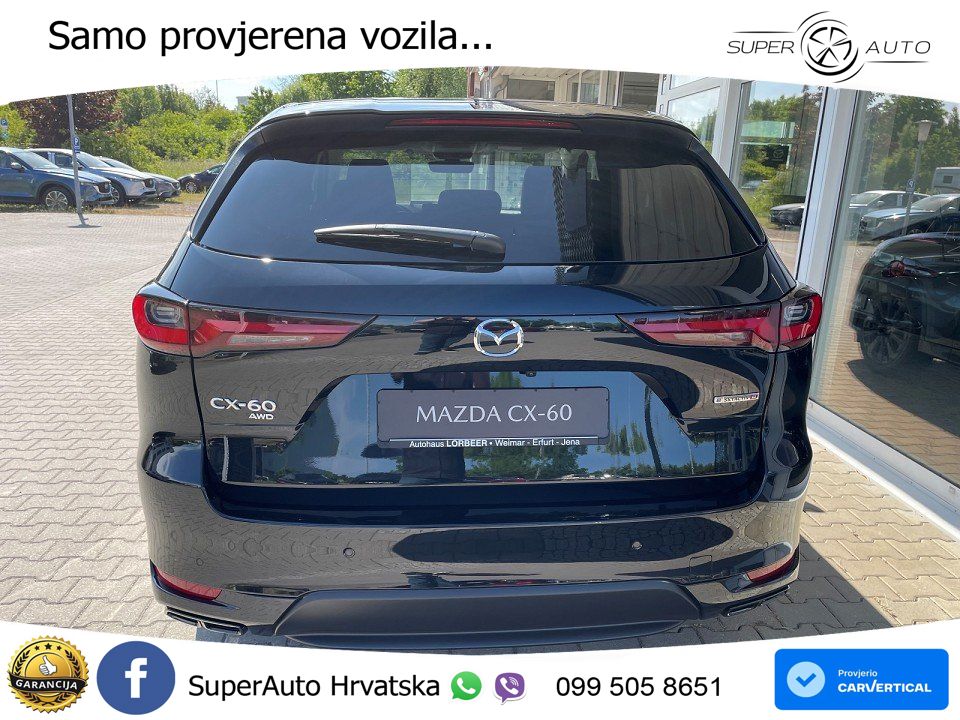 Mazda CX-60 3.3 e-Skyactiv D (254 KS) AWD Automatic MATRIX+GR SJED+KAM