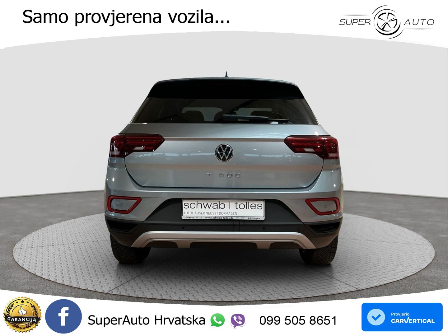 Volkswagen T-Roc 1.5 TSI (150 KS) DSG LED+GR SJED+ACC
