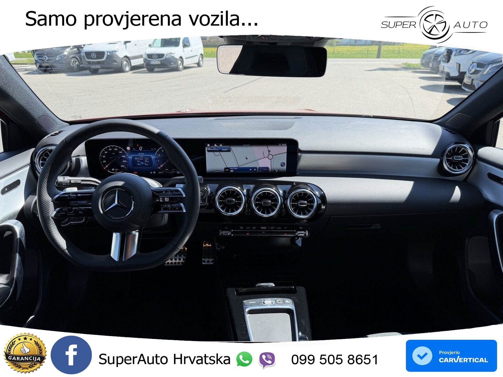 Mercedes-Benz A 180 7G-DCT AMG LED+GR SJED+ACC