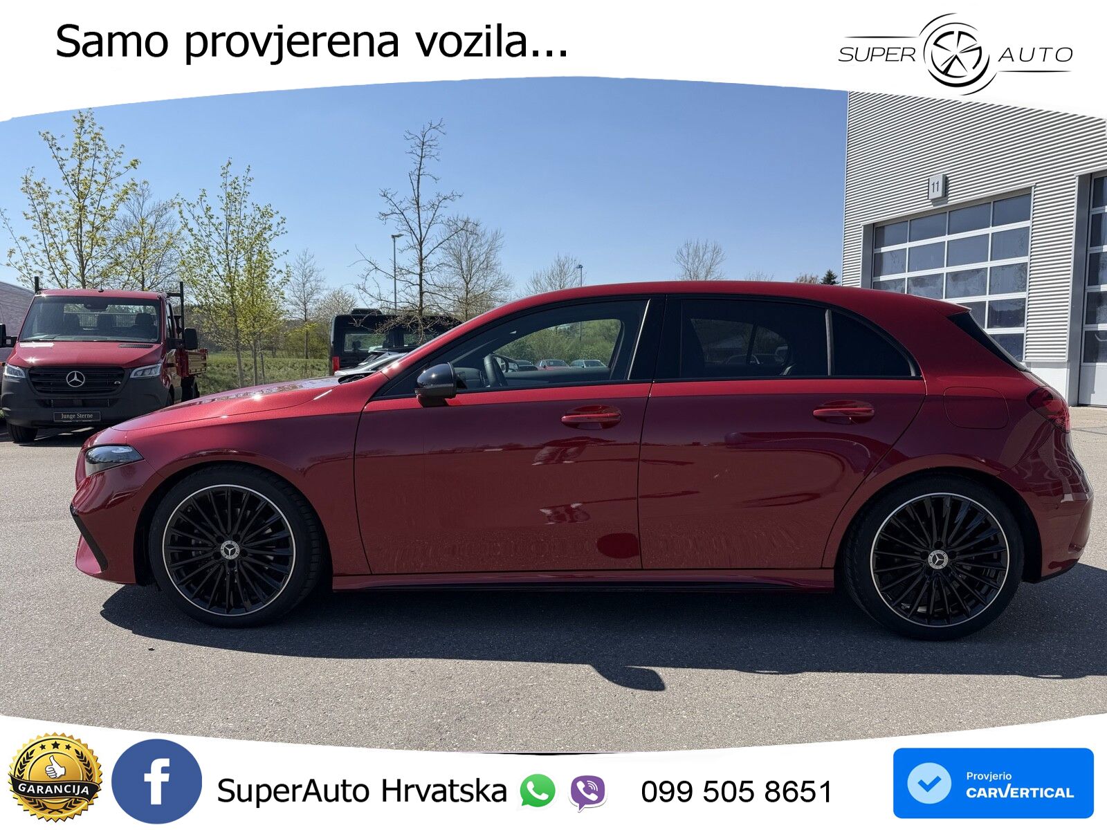 Mercedes-Benz A 180 7G-DCT AMG LED+GR SJED+ACC