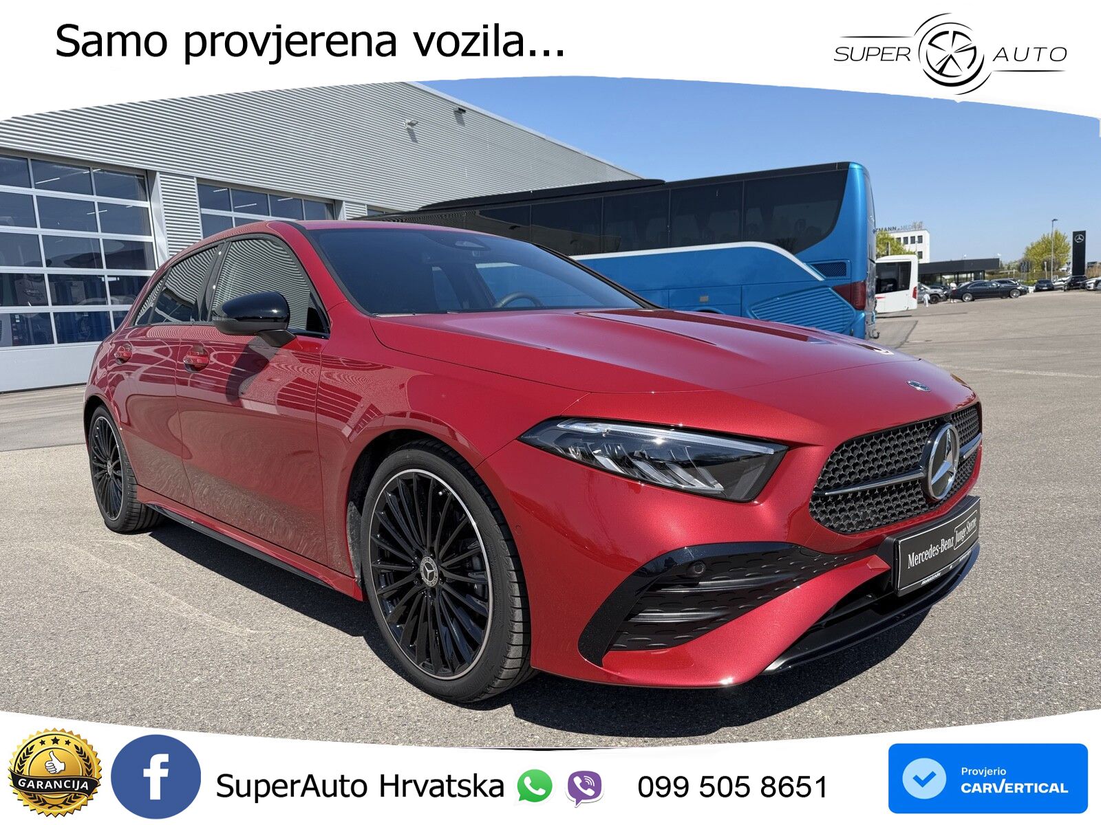 Mercedes-Benz A 180 7G-DCT AMG LED+GR SJED+ACC