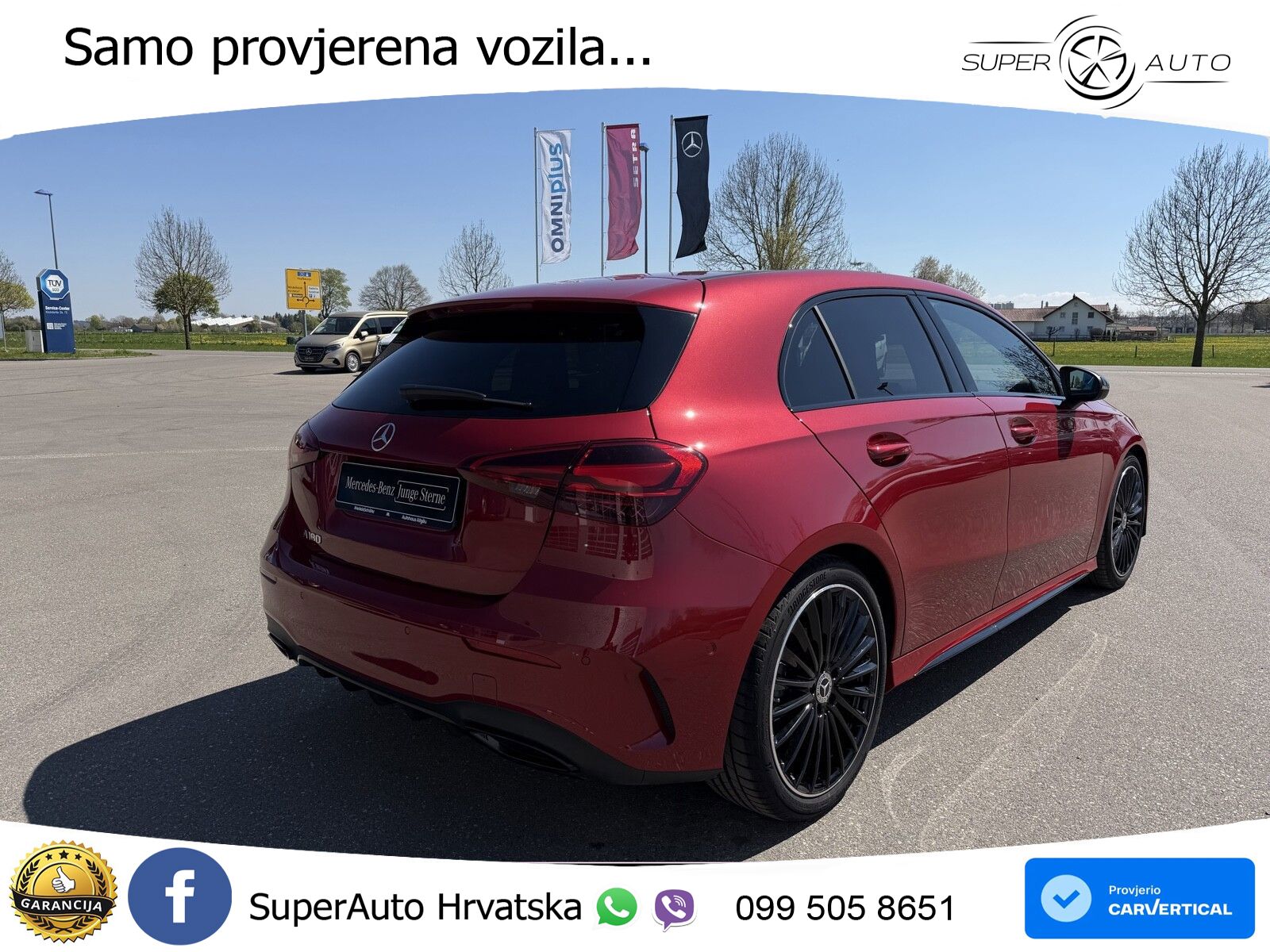 Mercedes-Benz A 180 7G-DCT AMG LED+GR SJED+ACC