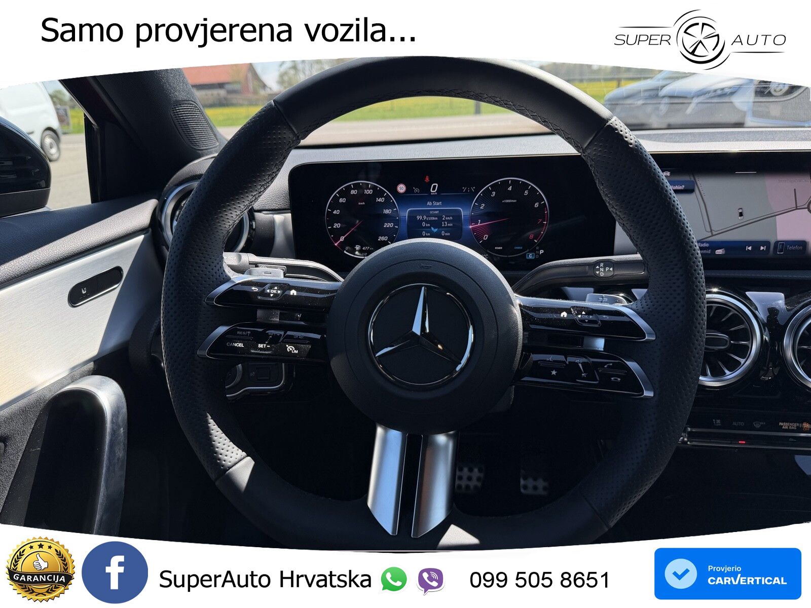 Mercedes-Benz A 180 7G-DCT AMG LED+GR SJED+ACC