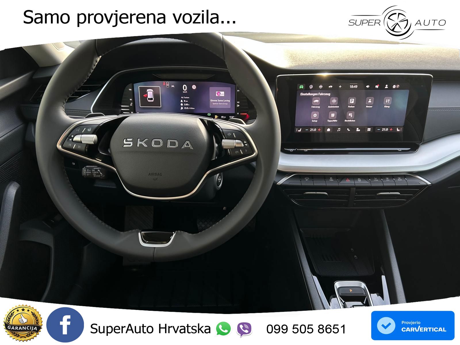 Škoda Octavia Combi 1.5 TSI (150 KS) DSG Selection LED+GR SJED+ACC