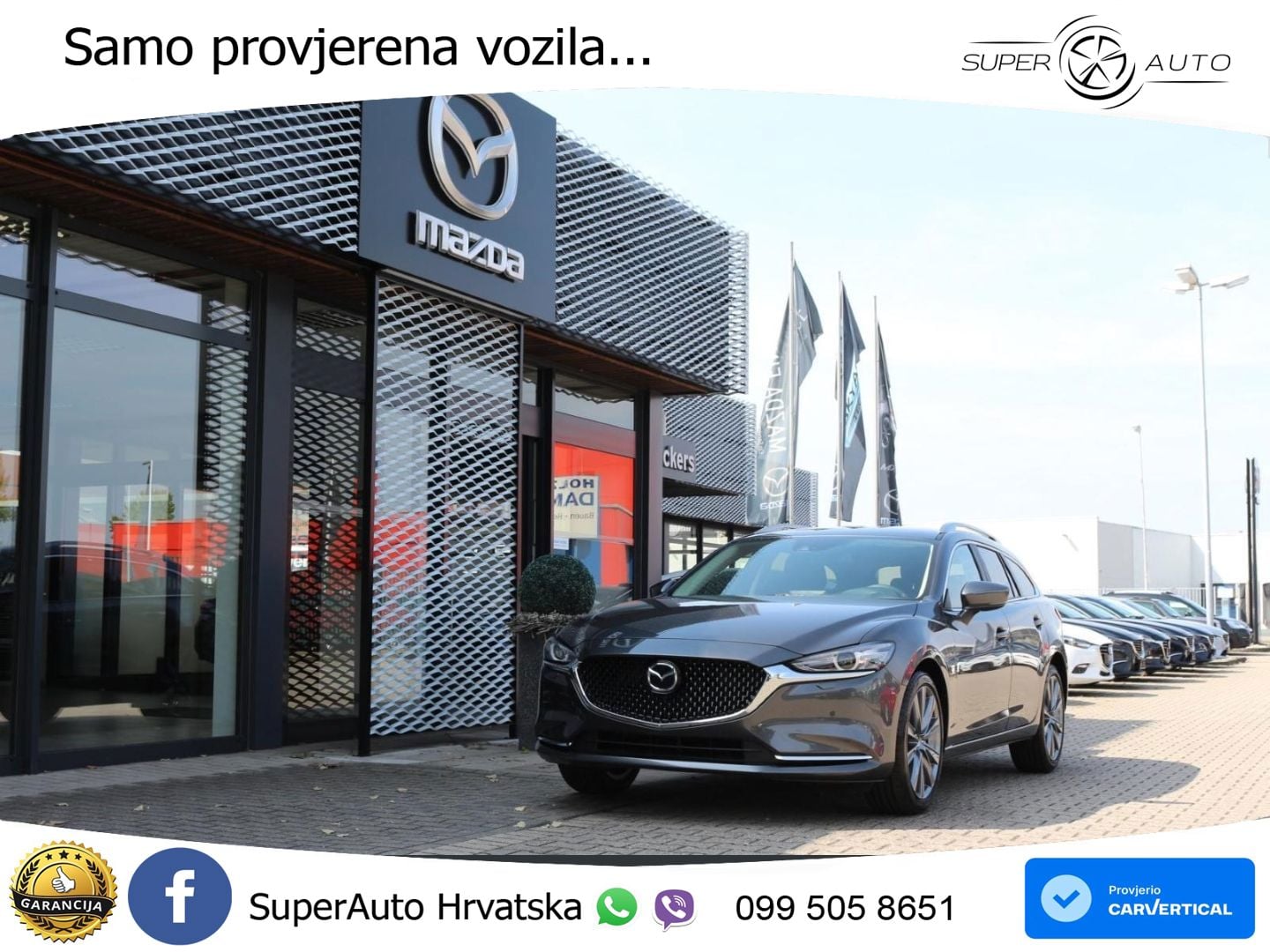 Mazda 6 Sport Combi 2.5 SKYACTIV-G (194 KS) SKYACTIV-Drive LED+GR SJED+ACC