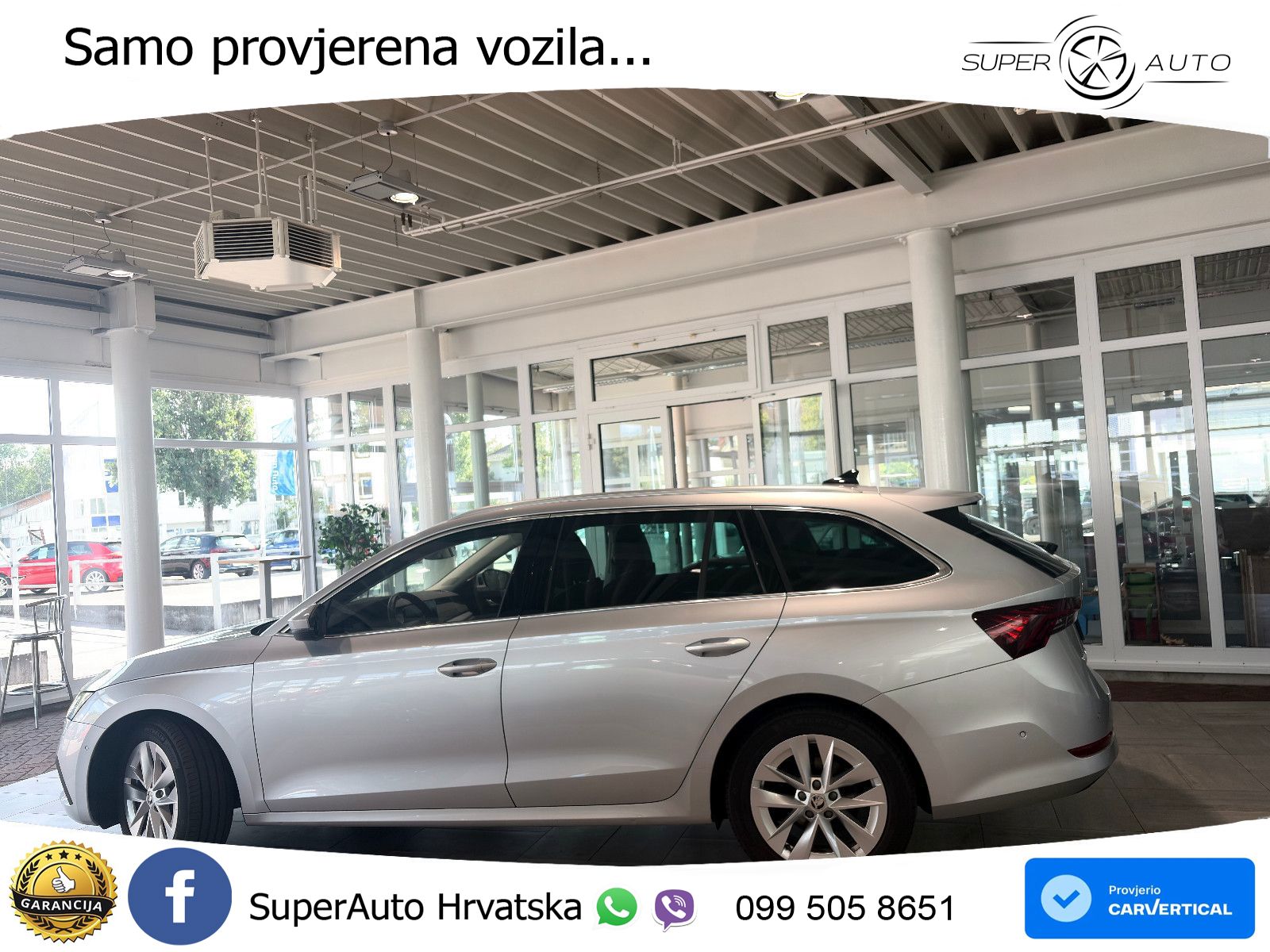Škoda Octavia Combi 2.0 TDI (150 KS) DSG LED+GR SJED+ACC