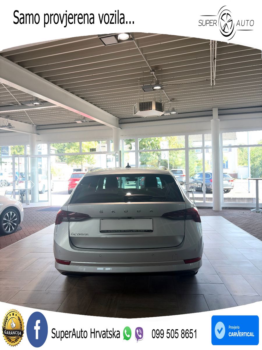 Škoda Octavia Combi 2.0 TDI (150 KS) DSG LED+GR SJED+ACC