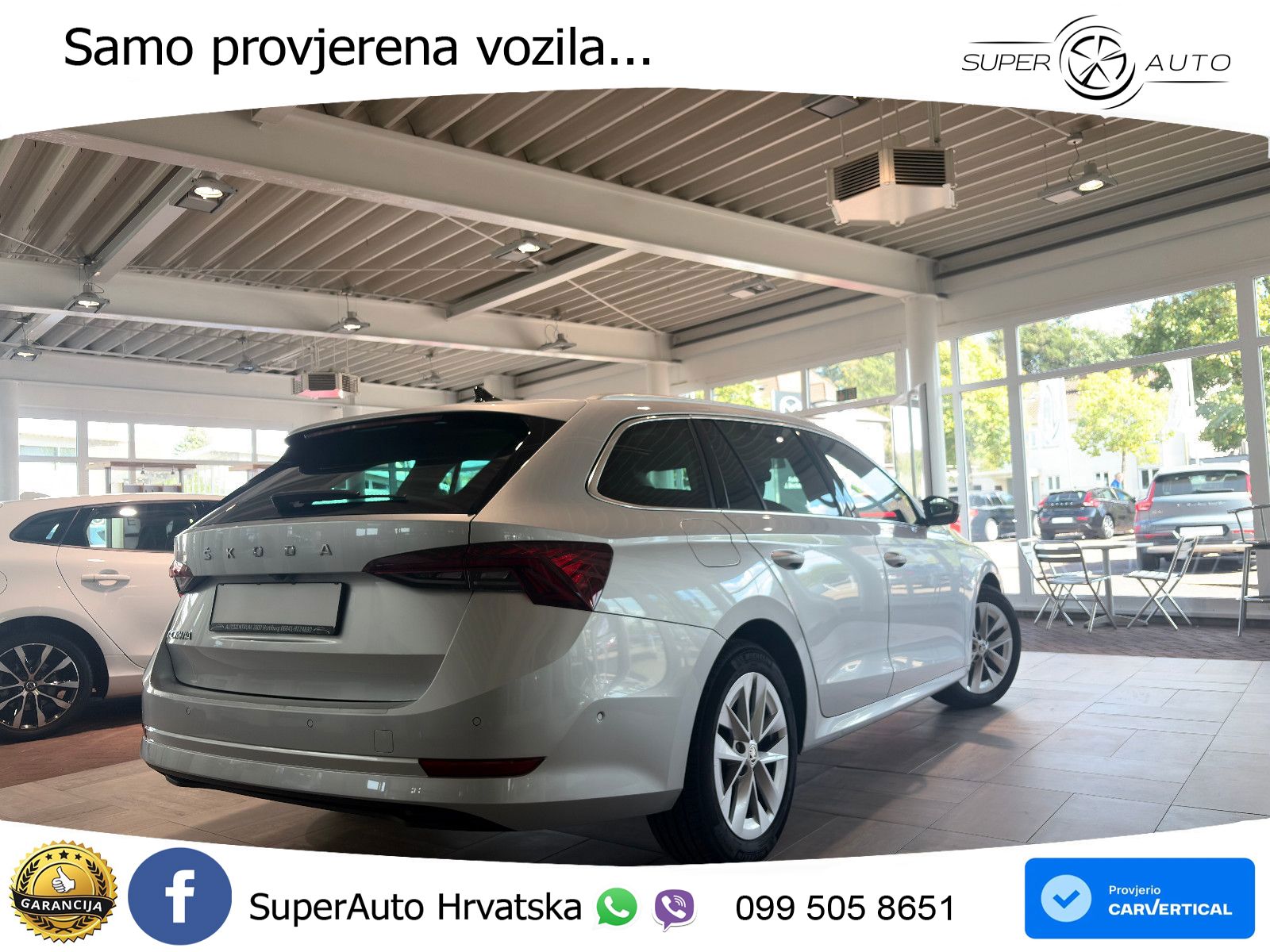Škoda Octavia Combi 2.0 TDI (150 KS) DSG LED+GR SJED+ACC
