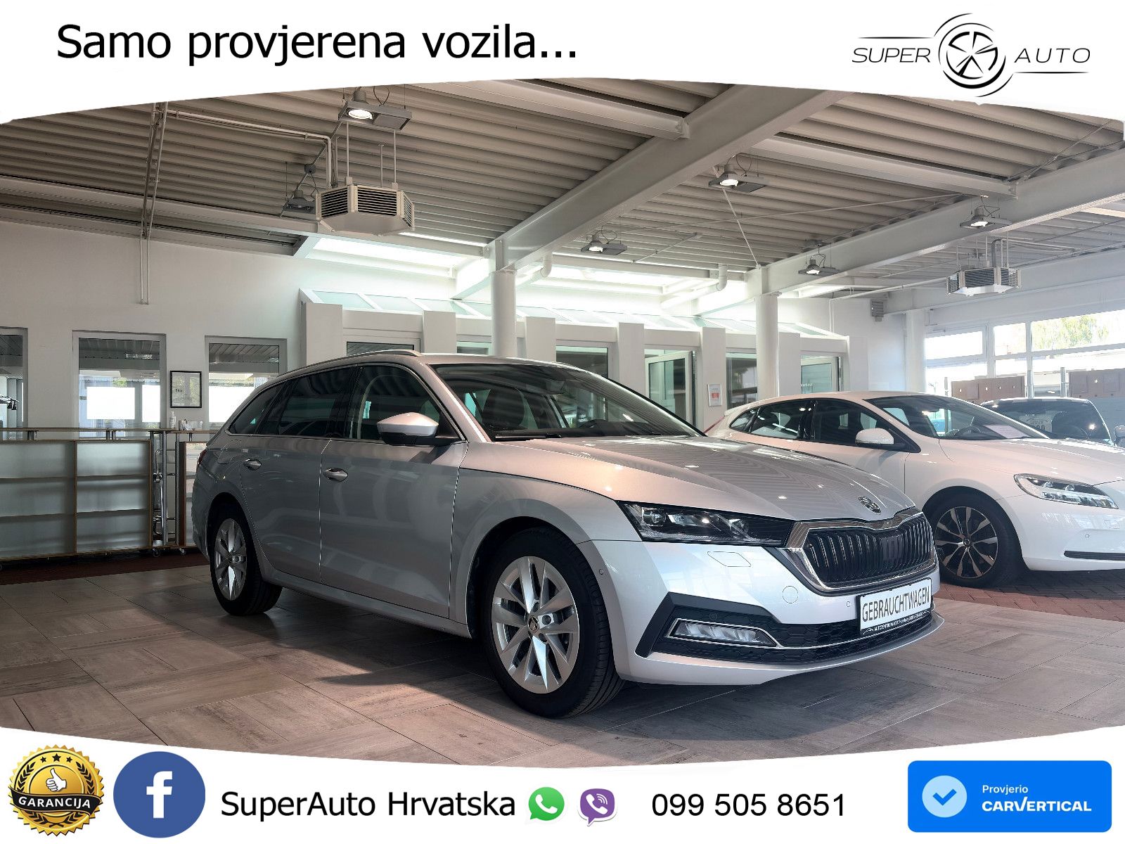 Škoda Octavia Combi 2.0 TDI (150 KS) DSG LED+GR SJED+ACC